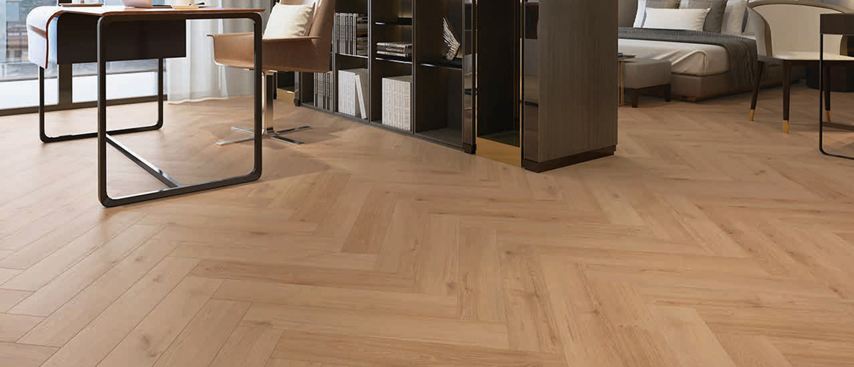 Ламинат My Step Херрингбон Манор+ (Herringbone Manor+) Дуб Мерло MS3810